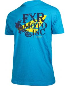 FXR Moto T-Shirt Blue