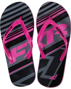 FXR  Infinite Flip-Flop Black/Hot Pink