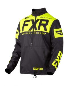 FXR Cold Cross RR Pullover 20 Black/Hi Vis