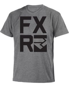 FXR Broadcast T-Shirt Barn/Ungdom 19 Grey Heather/