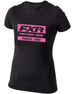 FXR Race Division T-Shirt Barn/Ungdom 19x Black/Fu