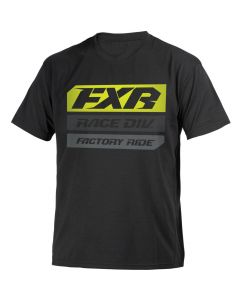 FXR Race Division T-Shirt Barn/Ungdom 20 Black/Hi 