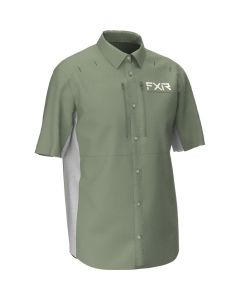 FXR Cast Performance UPF Kortärmad skjorta 23 Khaki/Grey