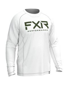 FXR Attack UPF Långärmad tröja 23 White/Army
