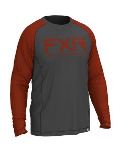 FXR Attack UPF Långärmad tröja 23 Char/Rust