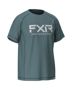 FXR Attack UPF T-Shirt 23 Steel/Ice