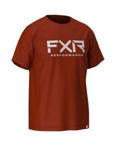 FXR Attack UPF T-Shirt 23 Rust/Grey
