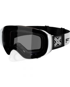 FXR Summit Spherical Goggle med Magnetlins 21 Black/White