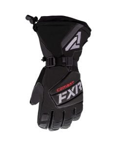 FXR Leather Gauntlet Skoterhandskar 22 Black