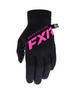 FXR Venus Fingerhandske 22 Black/Elec Pink