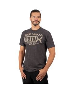 FXR Moto-X Premium T-Shirt 22 Char Heather/Stone