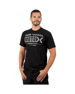 FXR Moto-X Premium T-Shirt 22 Black/Grey