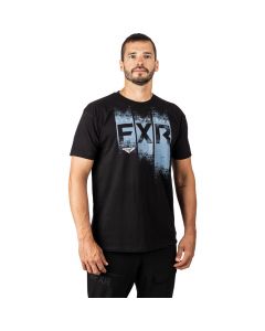 FXR Broadcast Premium T-Shirt 22 Black/Steel