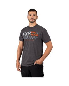FXR Team Premium T-Shirt 22 Char Heather/Orange