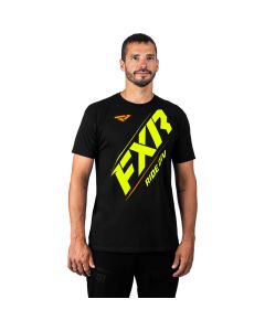 FXR CX Premium T-Shirt 22 Black/Inferno