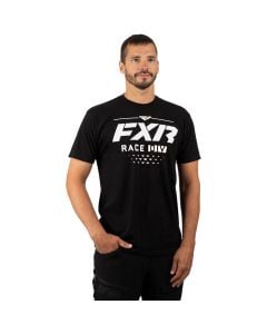 FXR Race Div Premium T-Shirt 22 Black/White