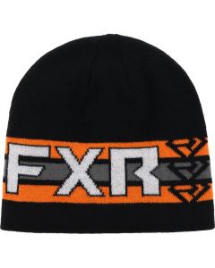FXR Team Beanie 22 Black/Orange