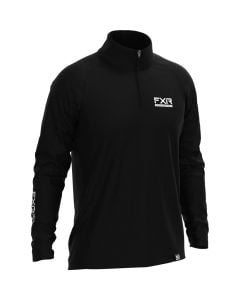 FXR Tournament UPF Långärmad tröja med 1/4 dragkedja 23 Black/White