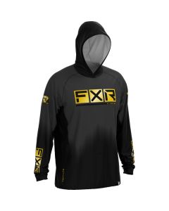 FXR Podium UPF Pullover Hoodie 23 Grey-Black/Gold