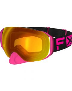 FXR Ride X Spherical Skoterglasögon 22 Elec Pink
