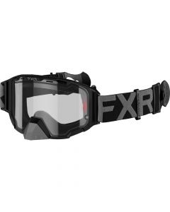 FXR Maverick QRS Eluppvärmda (12V, kabel) Skoterglasögon 22 Black Ops