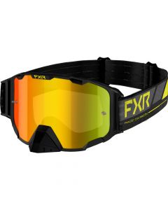 FXR Maverick MX Crossglasögon 22 Black/Char/Hi Vis