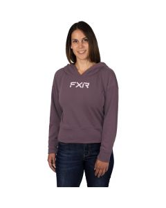 FXR Balance Cropped PO Hoodie 23 Muted Grape/Dusty Lilac