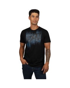FXR Broadcast Premium T-Shirt 23 Black/Dark Steel