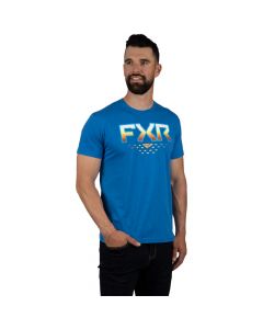 FXR Helium Premium T-Shirt 23 Blue/Inferno