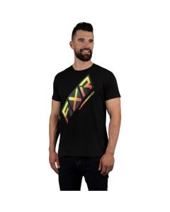 FXR CX Premium T-Shirt 23 Black/Inferno