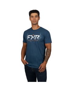 FXR Antler Premium T-Shirt 23 Dark Steel/Orange