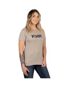 FXR Split Premium T-Shirt 23 Stone/Black