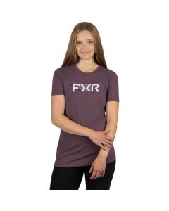 FXR Split Premium T-Shirt 23 Muted Grape/Dusty Lilac