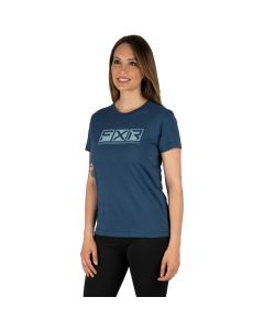FXR Podium Premium T-Shirt 23 Dark Steel/Steel