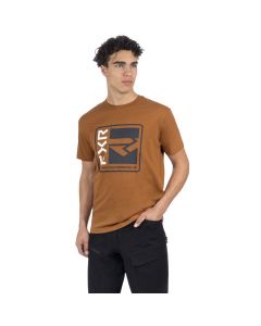 FXR Broadcast Premium T-Shirt 24 Copper/Asphalt