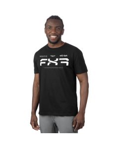 FXR Moto Premium T-Shirt 24 Black/White