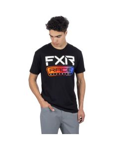 FXR Race Div Premium T-Shirt 24 Black/Spectrum