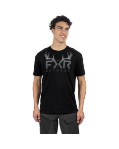 FXR Antler Premium T-Shirt 24 Black/Grey
