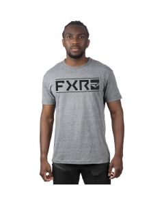 FXR Victory Premium T-Shirt 24 Grey Heather/Asphalt