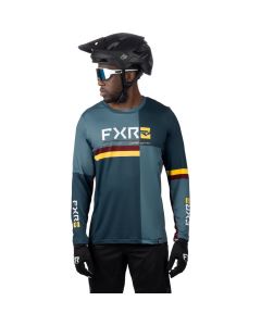 FXR ProFlex UPF LS Långärmad tröja 24 Steel/Sundial