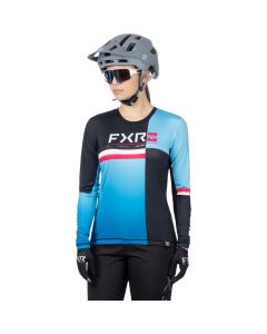 FXR ProFlex UPF Långärmad tröja 24 Sky Fade/Black